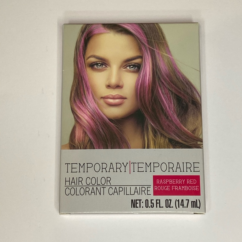 Temporary pink hair color